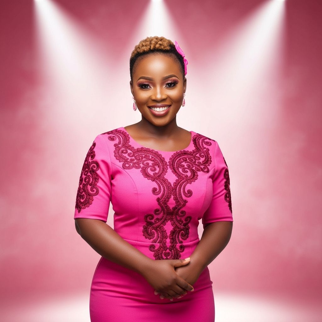 Young African woman entrepreneur with disability